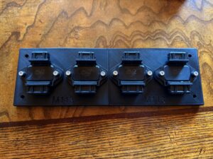 3D Prinditud süütemoodulite alus