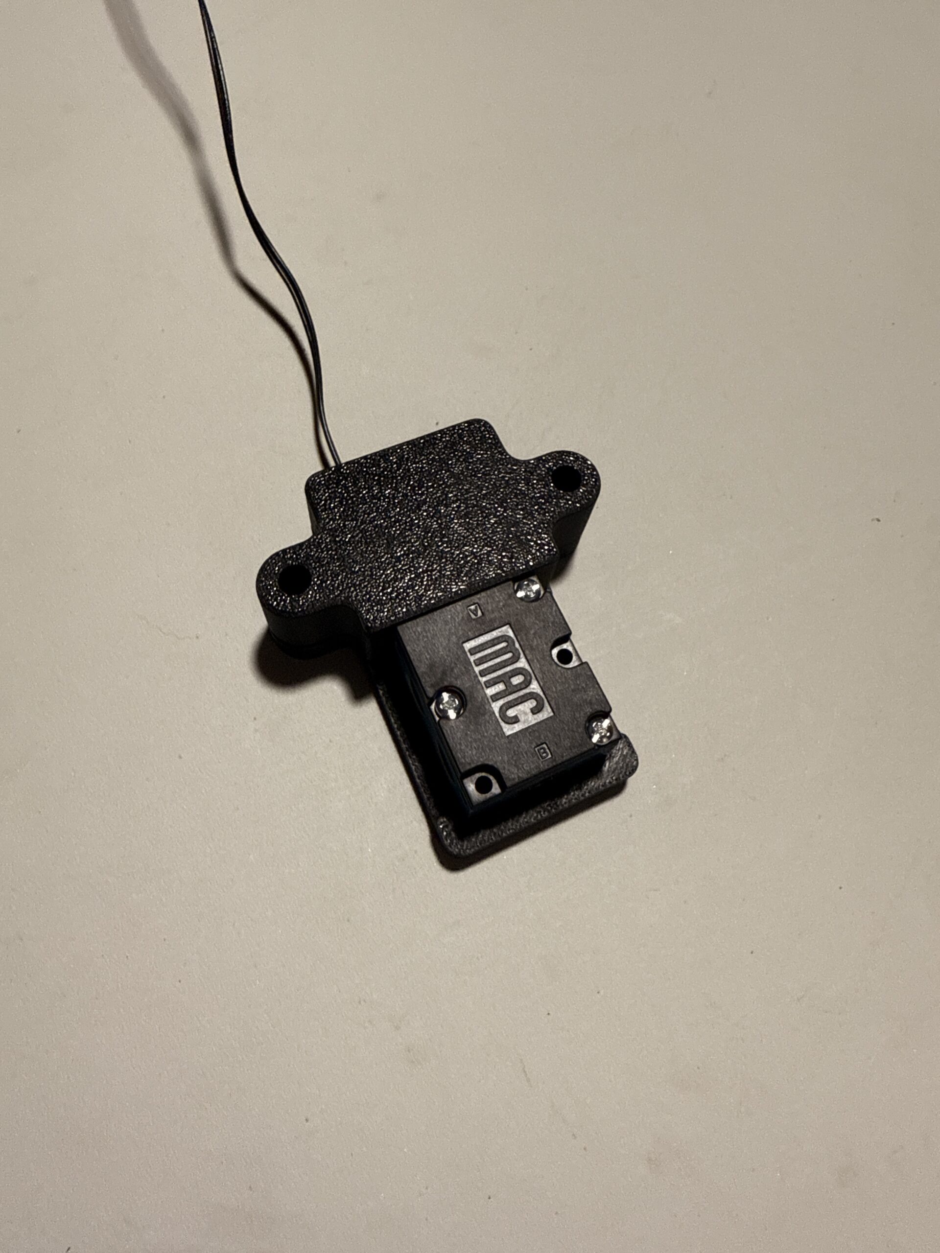 MAC 4-port boost solenoidi 3D prinditud kinnitus